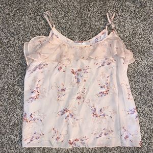 LC Lauren Conrad floral camisole